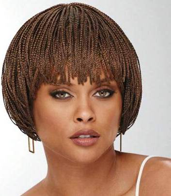 Braid in hair extensions Shein 8 Inch Short Box Braid BoBo Wig