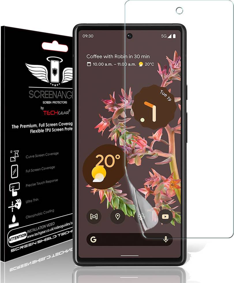 TechGear Full Coverage Screen Protector For Pixel 7 5G