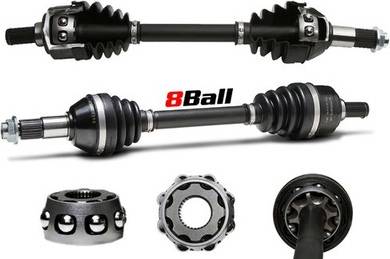 Xtreme 8 Ball Axle Rear Left