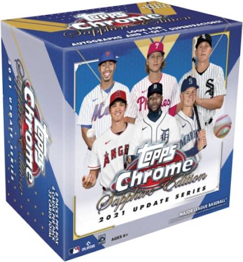 Topps chrome Topps 2021 Chrome Update Baseball Box