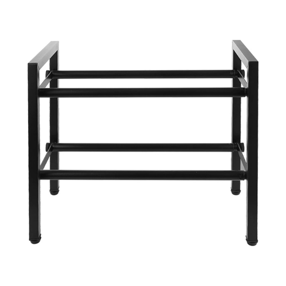 Sans Marque 2 Tier Expandable Adjustable Shoe Rack