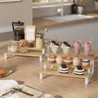Songmics Expandable Stackable Spice Rack Set