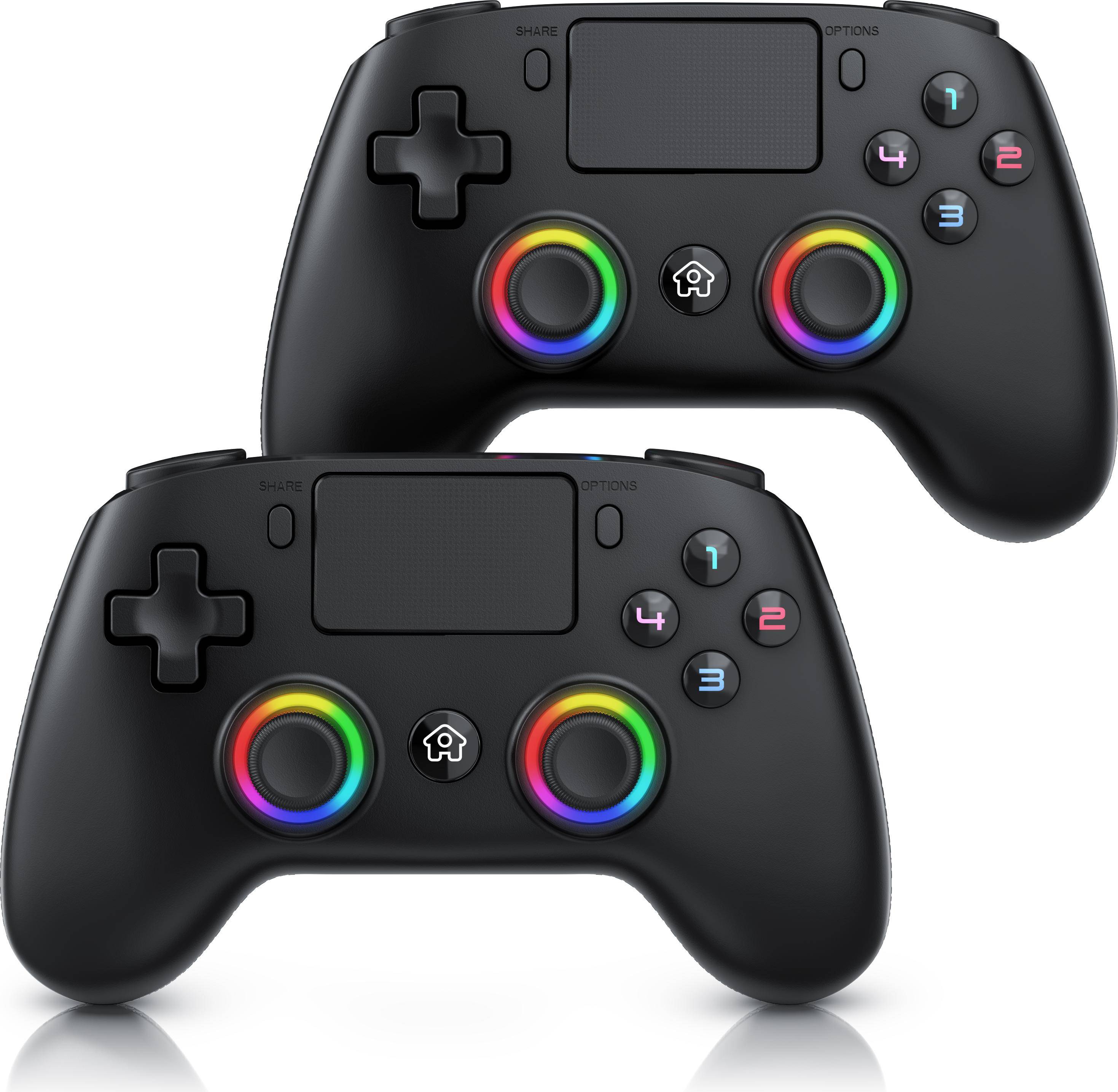 Ps4 controller pc CSL Controller 2x Gamepad Wireless PS4 PC Set