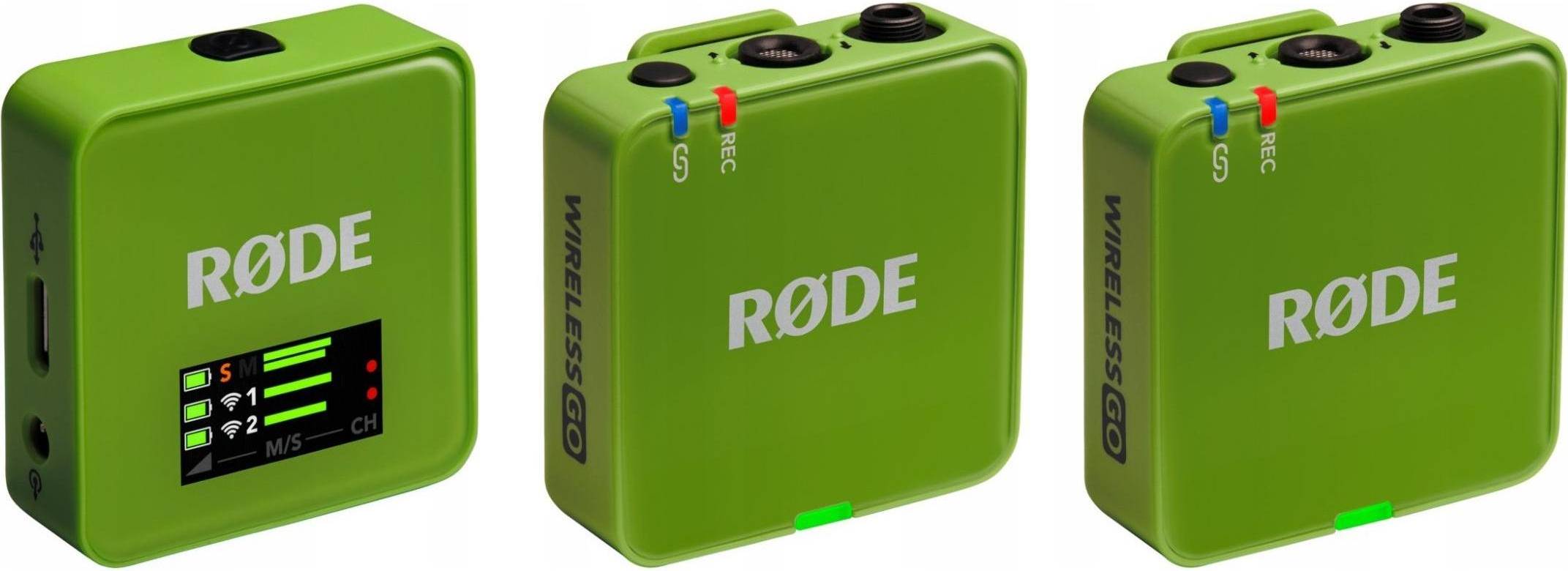 RØDE Wireless Go III Green Microphone System