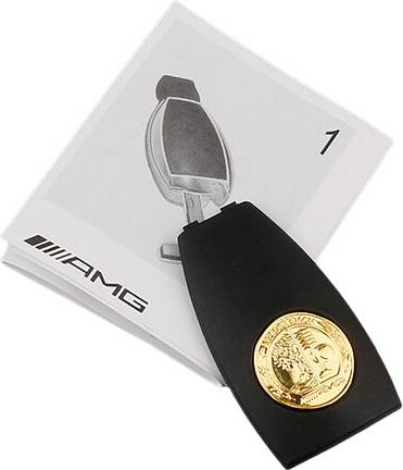 Aihontai Car Smart Key Cover Protective Shell - Gold