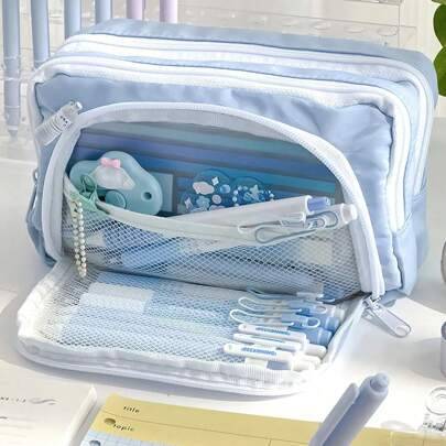Shein Large Capacity Learning Pencil Case