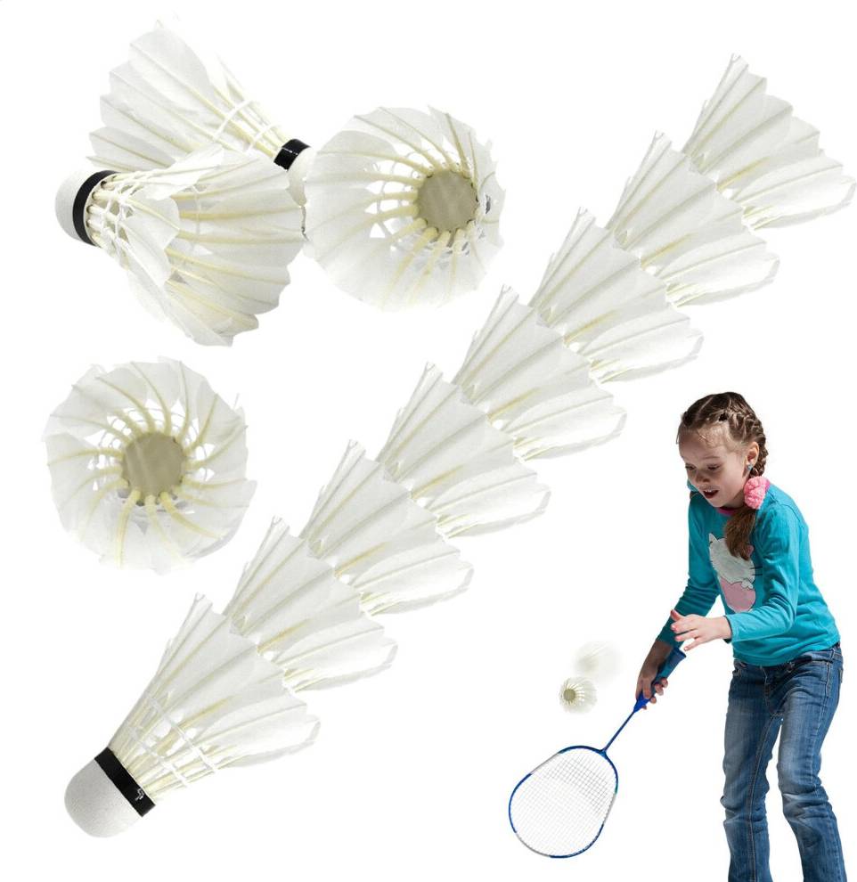 Feather Training Shuttle Balls Set