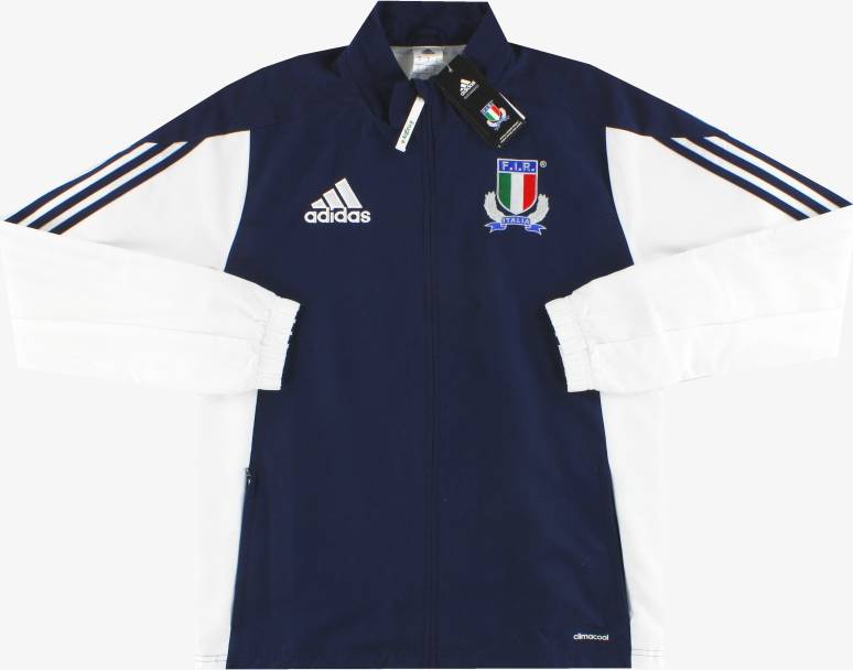 adidas Italy Rugby Presentation Jacket BNIB