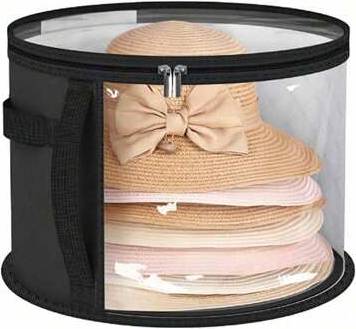Shein Collapsible Round Brim Hat Storage Container Storage Box