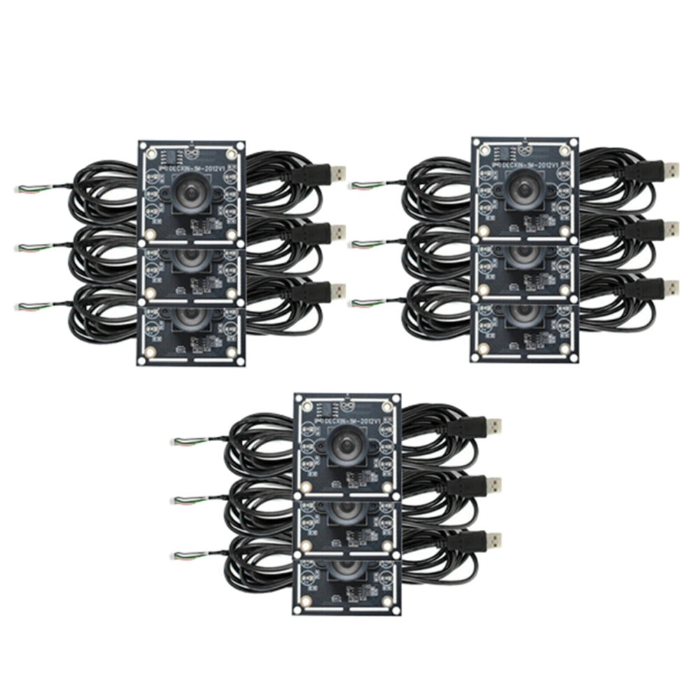 Torribaly 9Pcs 1MP OV9732 100 Degree Camera Module