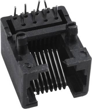 Sodial 40pcs Rj45 8p8c Computer Internet PcB Jack Socket