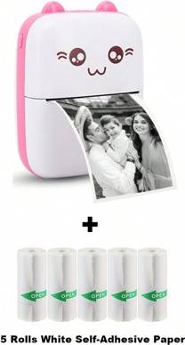 Mini printer Shein Mini Photo Pocket Printer 57mm Sticker