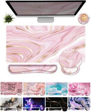 Shein Keyboard Mouse Pad Set 4-In-1 Large