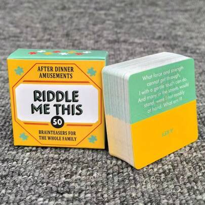 Shein Riddle Me This - 50 Riddle Cards