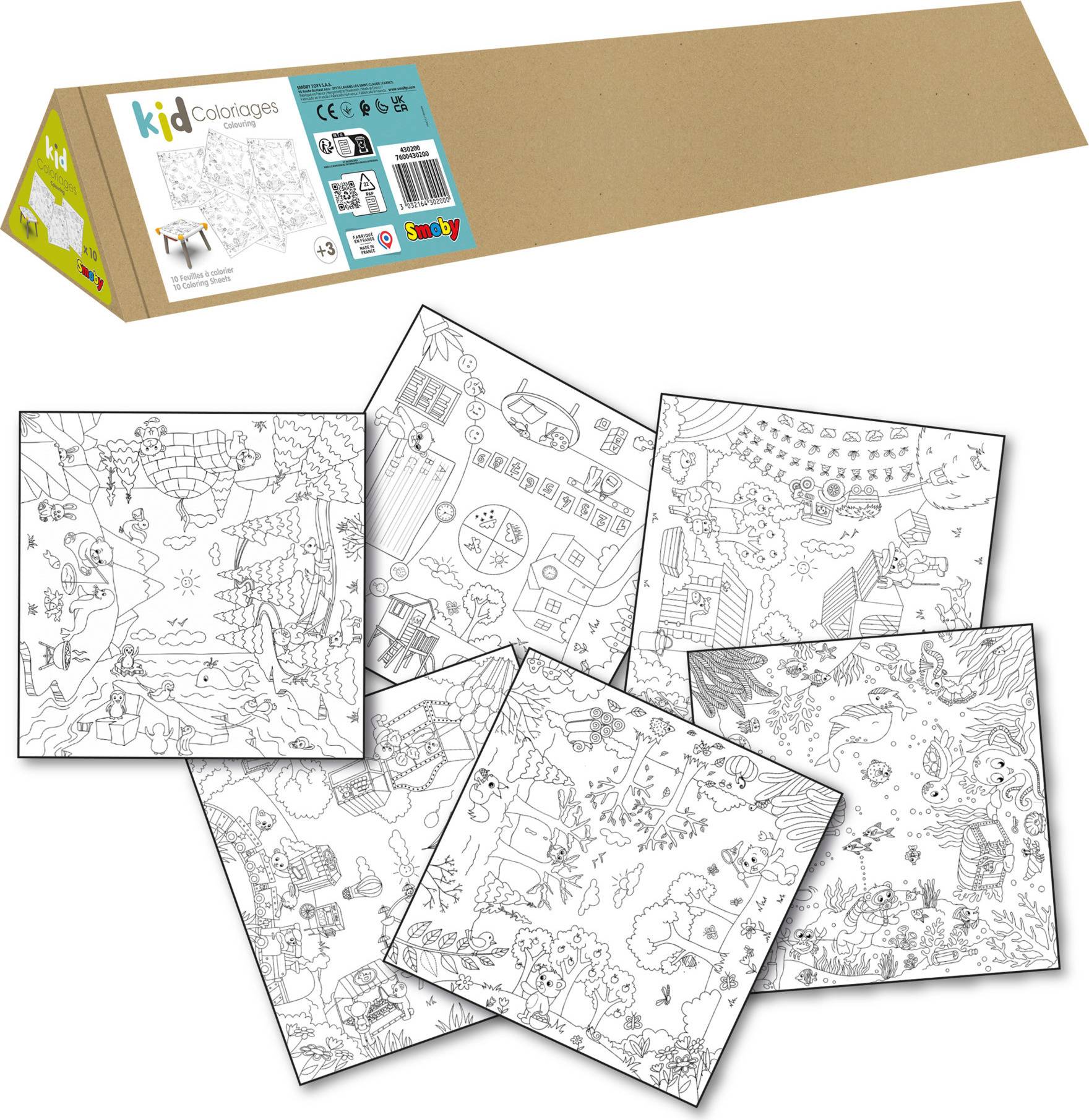 Smoby Kid Colouring Ritpapper Refill NEW