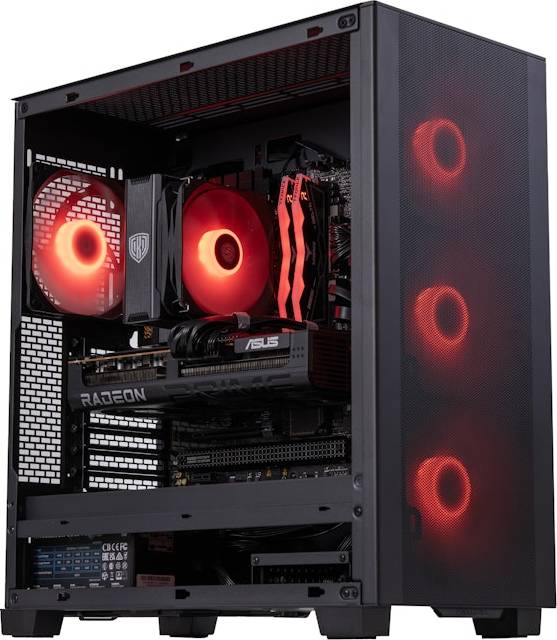 Rx 9070 xt OcUK Gaming Mach 5R Ryzen 7500X3D Radeon RX 9070 XT PC