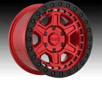 Black Rhino 17 Inch 17x9 Reno Candy Red Wheel Rim