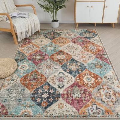 Moroccan Small Area Rug 80x150 cm Multicolour