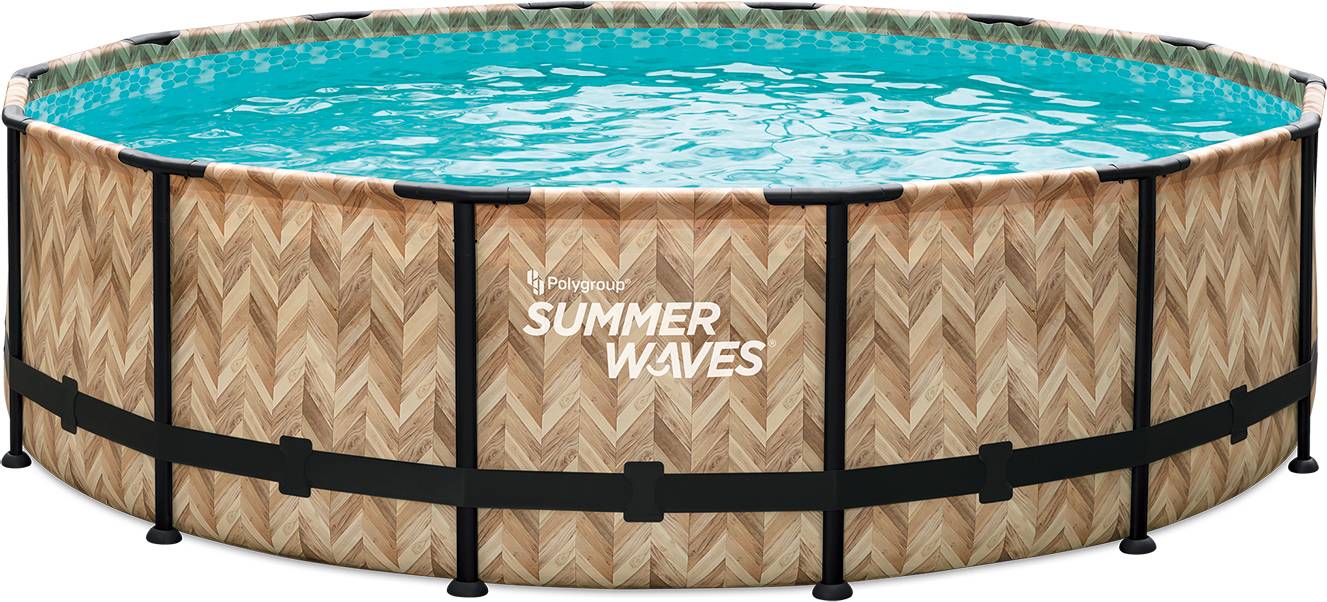 Elite Frame Pool 427 x 107 cm Rovere Chiaro