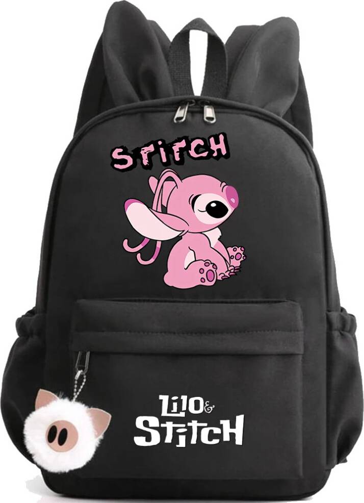 SRJ STAR Cartoon Pattern Rabbit Ears Backpack - Student