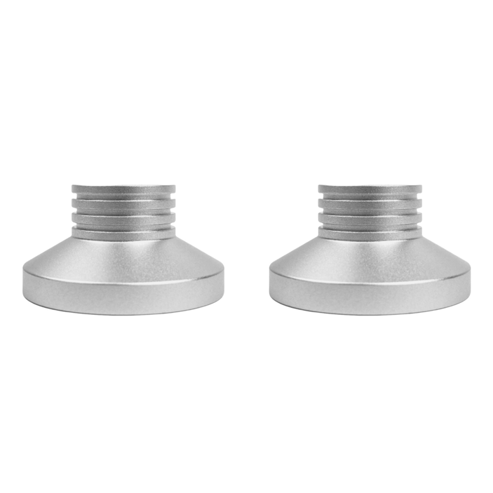 Disc Stabilizer LP Turntable Clamp HiFi Silver