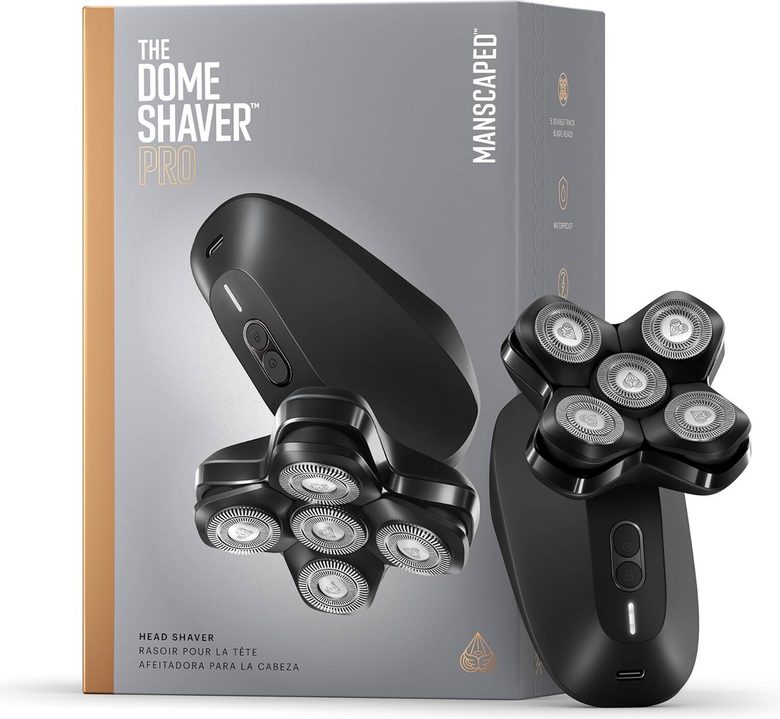 The Dome Shaver Pro Rasoio per Testa