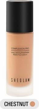 Sheglam Complexion Pro Breathable Matte Foundation - Chestnut