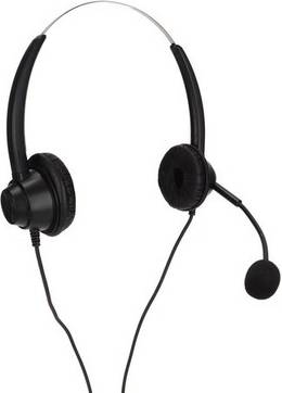 Customer Service Headset Noise Cancelling RJ9 Plug