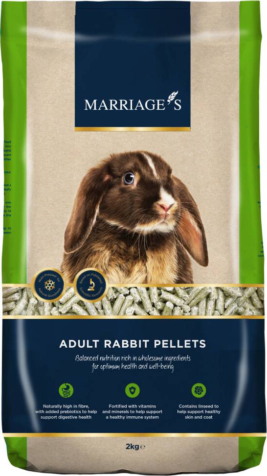 Marriages Marriage's Adult Rabbit Pellets Support 2kg