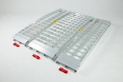 Bike ramp Extra Wide Motorcycle Loading Ramp Kit 3 Ramps Included - Bike