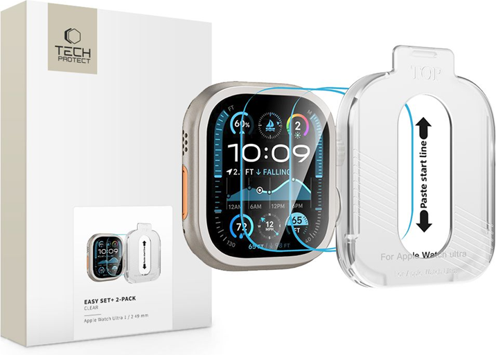 Apple watch ultra 1 Tech-Protect Easy Set Plus 2-Pack Apple Watch Ultra