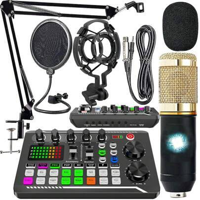 Shein Professional Audio Mixer Kit Bundle