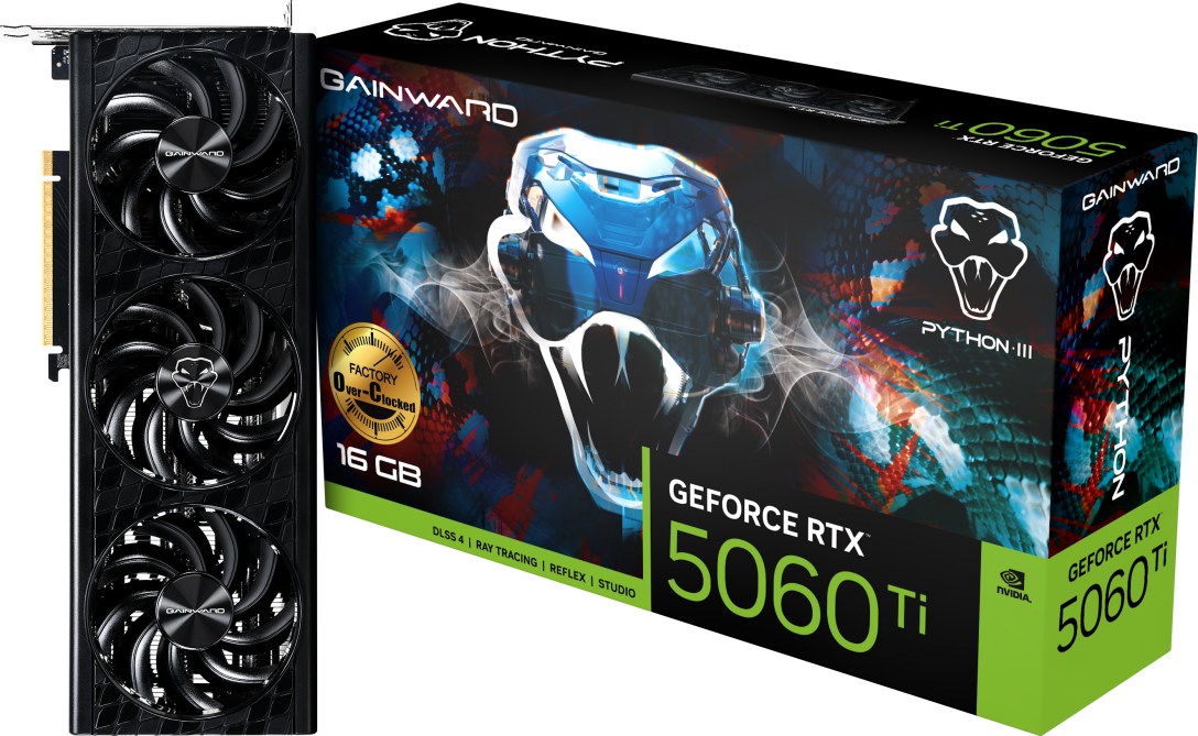 GeForce RTX5060TI 16GB Python III OC