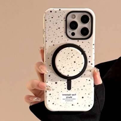 Shein 2-In-1 Splash Ink Element Phone Case