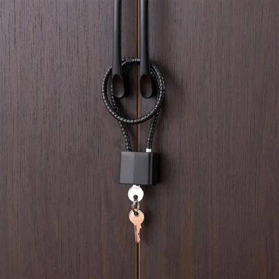 Shein 15 Inch Steel Cable Lock Padlock