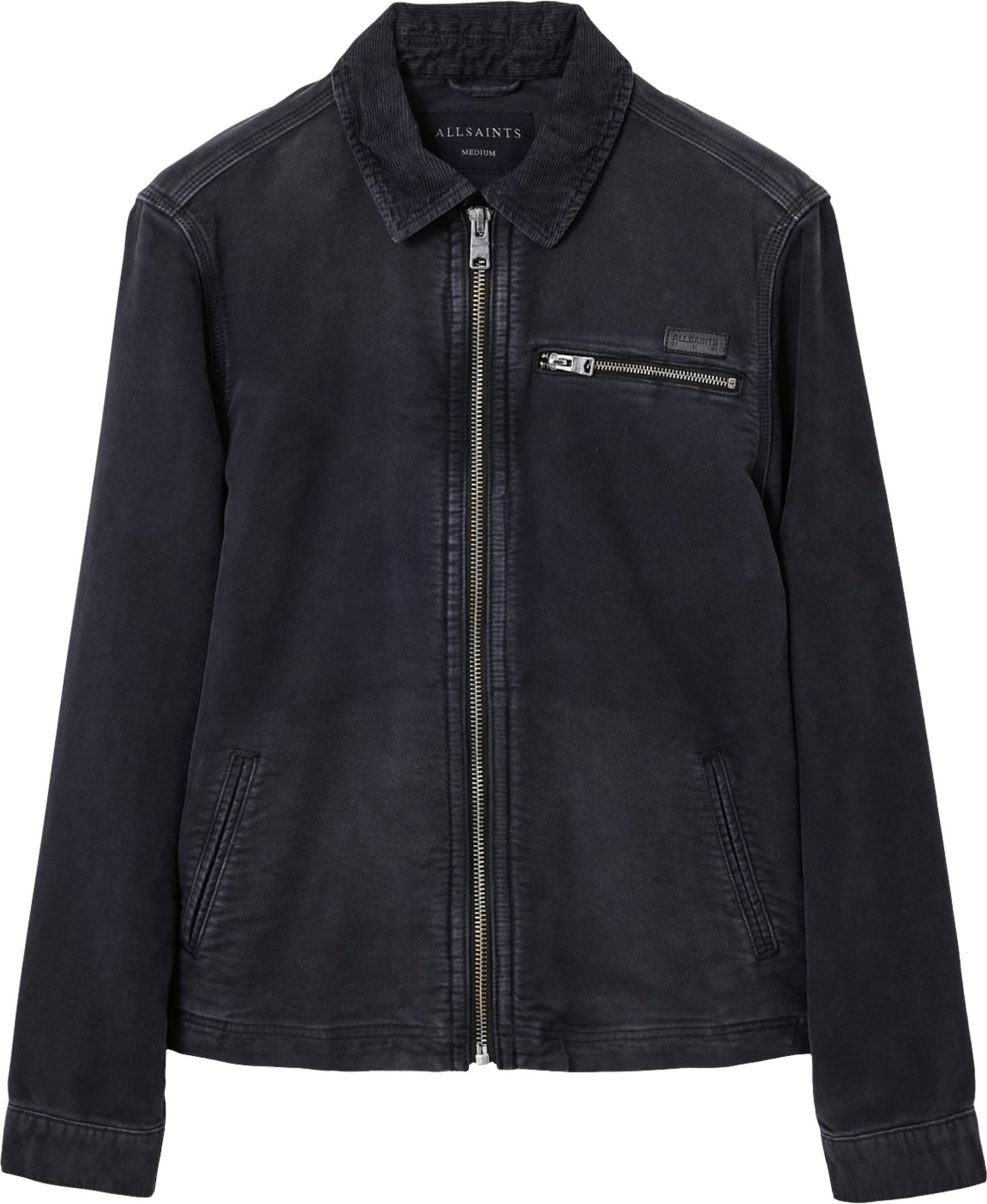 AllSaints Rothwell Jacka In Canvas - Svart