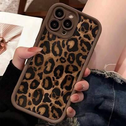 Shein Leopard Print Pattern Phone Case
