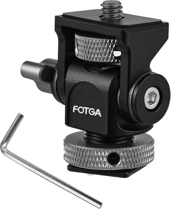 Camera Monitor Mount Bracket With Cold Shoe Field