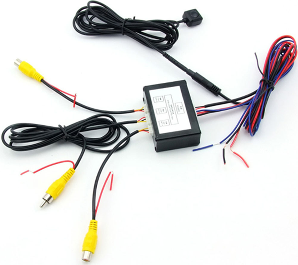 Car camera front and rear BCSMMCAR Car Front Rear Parking View Camera 2 Channel Control Box