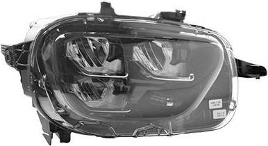 Van Wezel Headlights LED Without Control Unit Motor