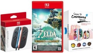 Nintendo switch zelda Nintendo Switch 2 Joy-Cons Blue Red Code Bundle