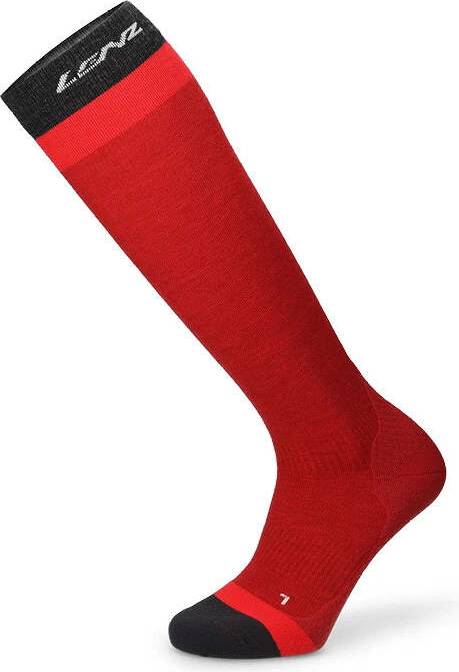 Compressiesokken Merino 1 Rouge