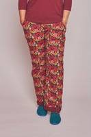 Chill 2 Patterned Pyjama Bottoms - Red