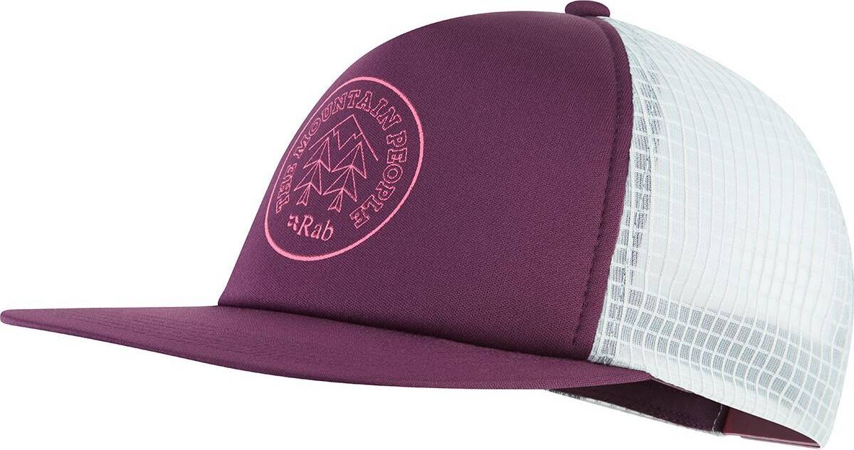 Rab Snapback Cap Cirque Print - Rouge