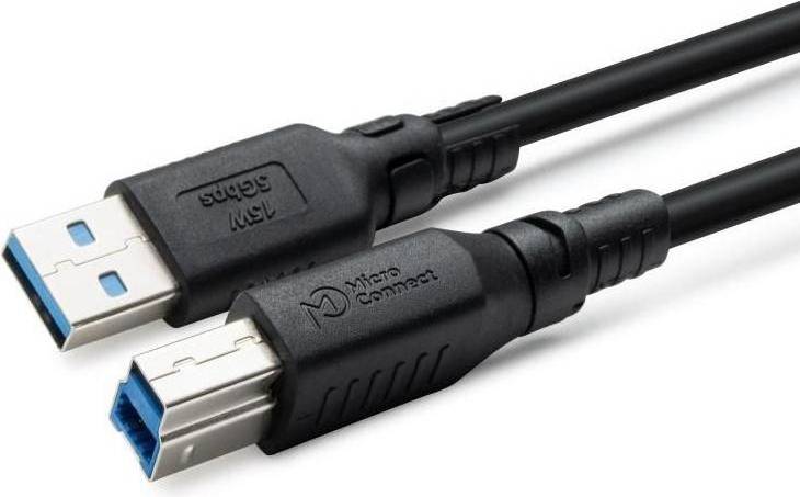 MicroConnect ColorFlex USB 3.2 A-B Gen 1 Cable 2m