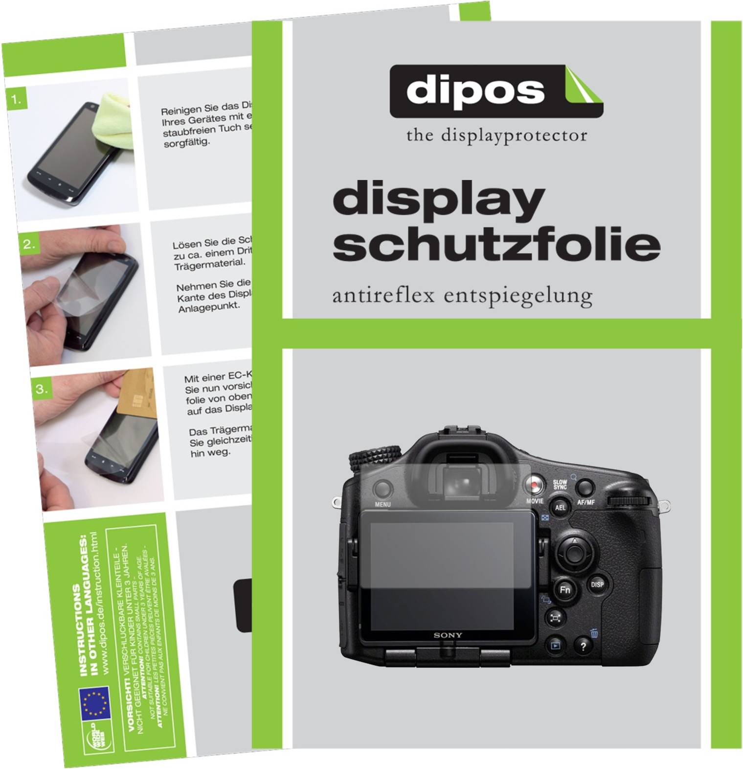 Dipos Screen Protector For Sony Alpha 77