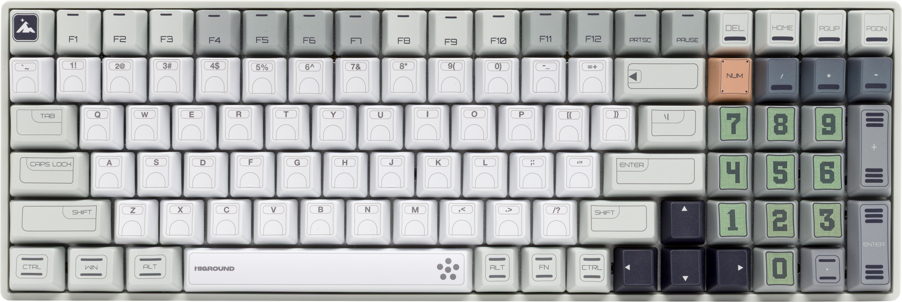 Basecamp 96 Input White Keyboard
