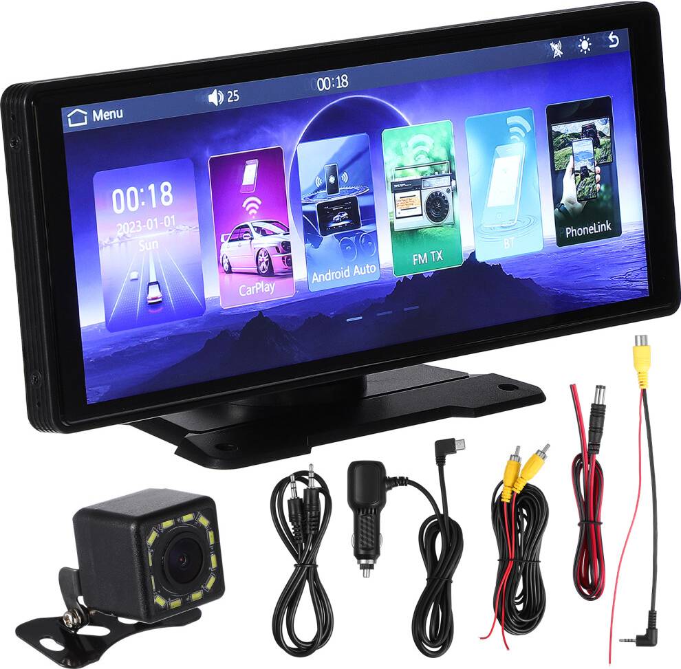 Supvox Dash Cam Car Touch Screen Reverse Camera