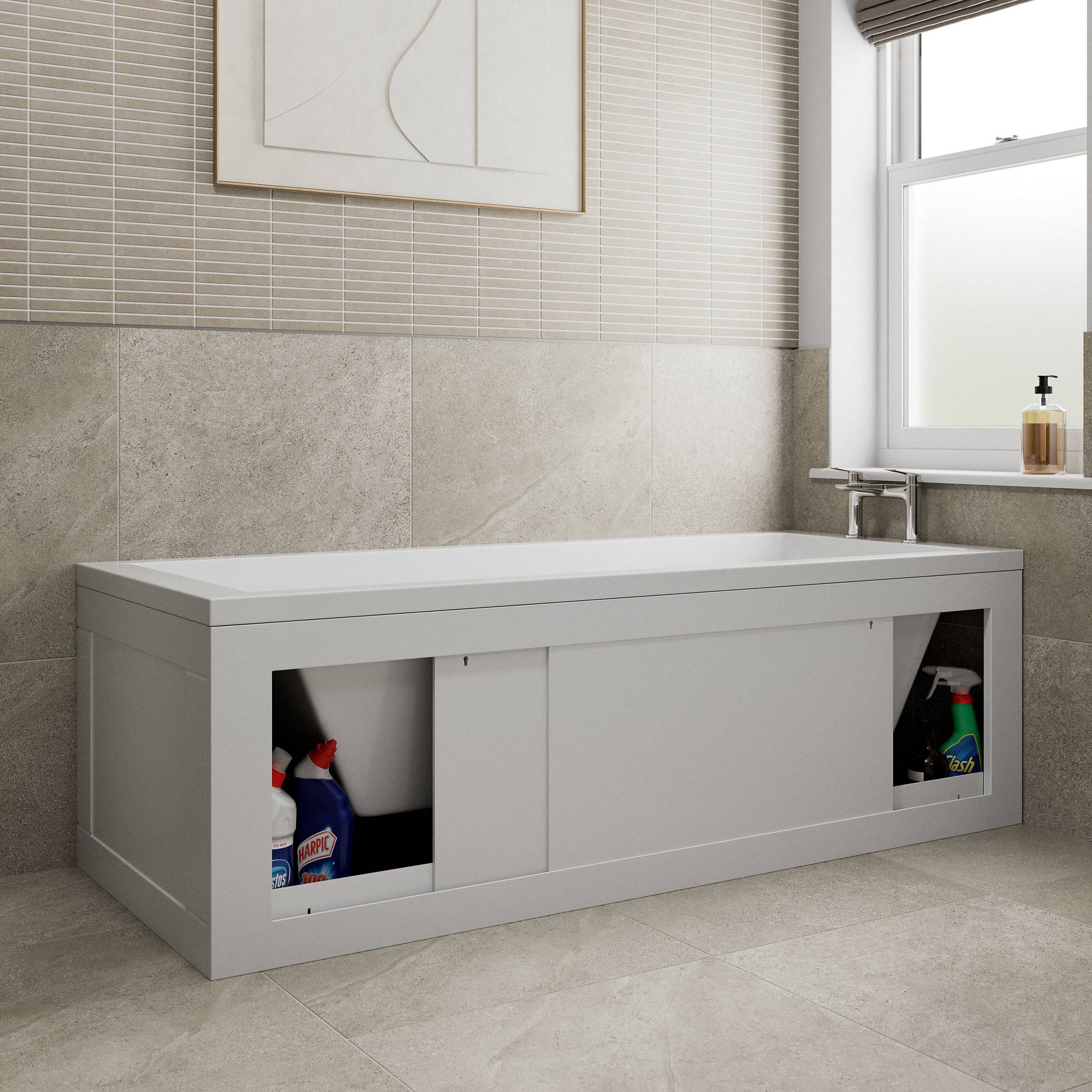 Bath side panel Affine Side Front Storage Bath Panel