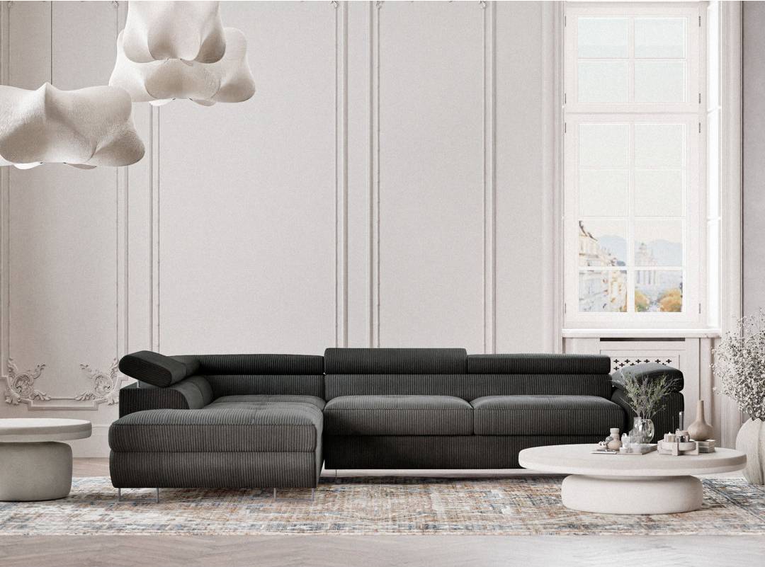 Ebern Designs Corner With Sleeping Function Sofa